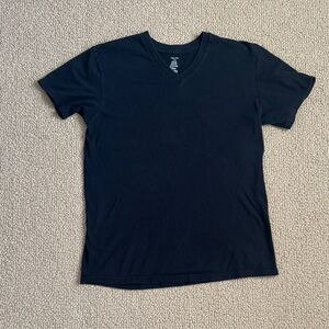Calvin Klein Classic Black V-Neck Tee